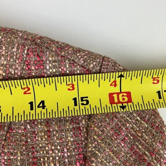 Teenflo  Single Button Waist Length Blazer with Metallic Threading - Picture 9 of 10